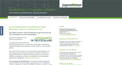 Desktop Screenshot of jugendarmut.info
